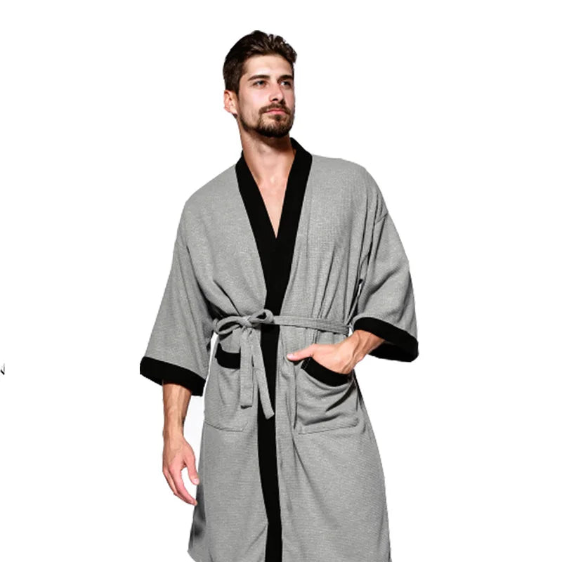 The Zleep™ Men’s Color Block Comfy Robe