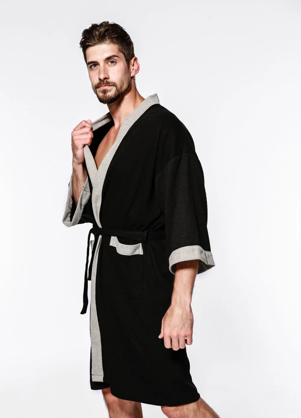 The Zleep™ Men’s Color Block Comfy Robe